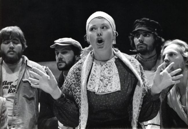 SUNY Niagara Production of Fiddler on the Roof, 1980