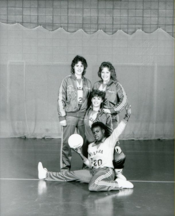 SUNY Niagara Women's Volleyball Team, 1987