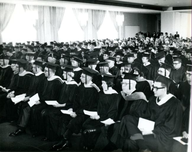 SUNY Niagara Commencement Ceremony, 1965