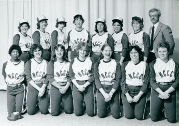 SUNY Niagara Women's Softball Team, circa 1981